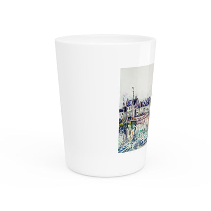 Le Croisic by Paul Signac Ceramic Shot Glass