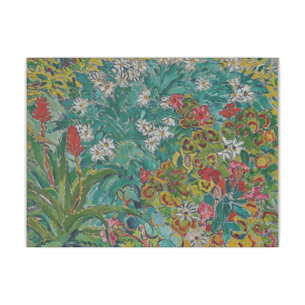 Vibrant Flower Bed – Fauvist Garden Harmony