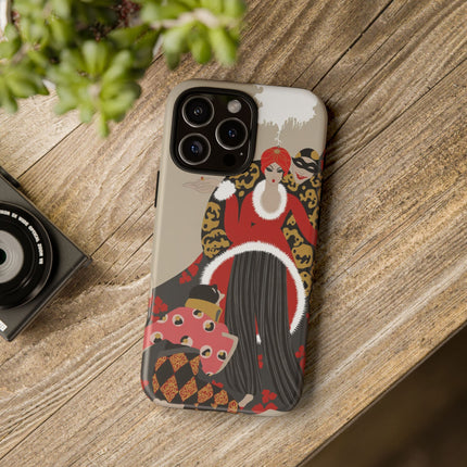 Masquerade Elegance Phone Case – Dramatic Glamour & Timeless Allure