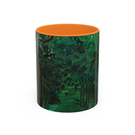 Route en forêt by Raoul Dufy Colorful Mugs (11oz, 15oz)