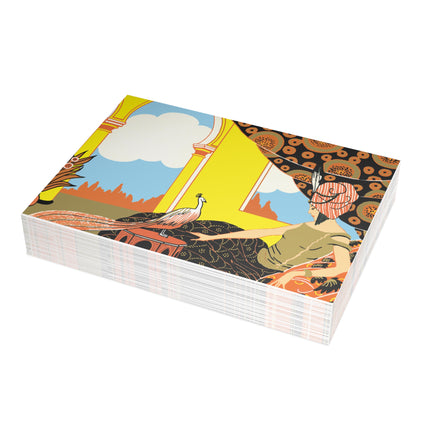 Glimpses of Opulence by Ezio Anichini Greeting Cards (1, 10, 30, and 50pcs)