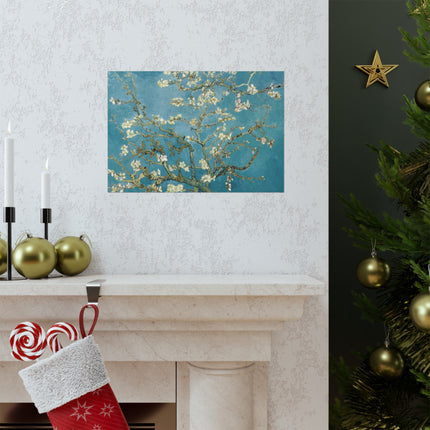 Almond Blossom by Vincent van Gogh Matte Horizontal Posters