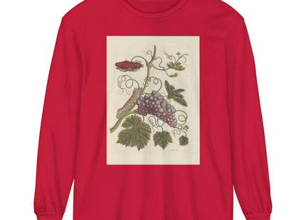 Botanical Pl.49 by Maria Sibylla Garment-dyed Long Sleeve T-Shirt
