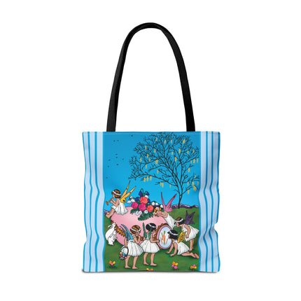 Enchanted Easter Gathering Tote Bag (AOP)