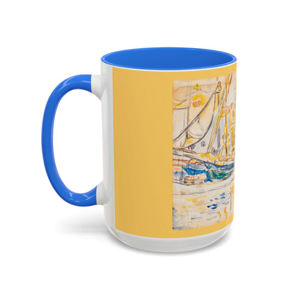Saint-Tropez by Paul Signac Colorful Mugs (11oz, 15oz)