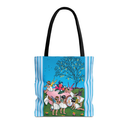 Enchanted Easter Gathering Tote Bag (AOP)