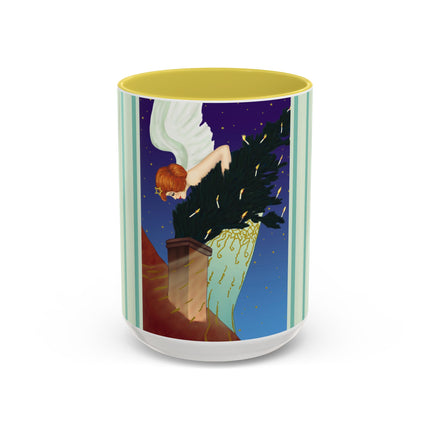The Christmas Angel Colorful Mugs (11oz, 15oz)