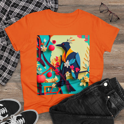 Curious Crow Women's Midweight Cotton Tee