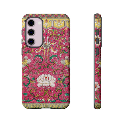 Pink Floral Pattern by Owen Jones Phone Cases