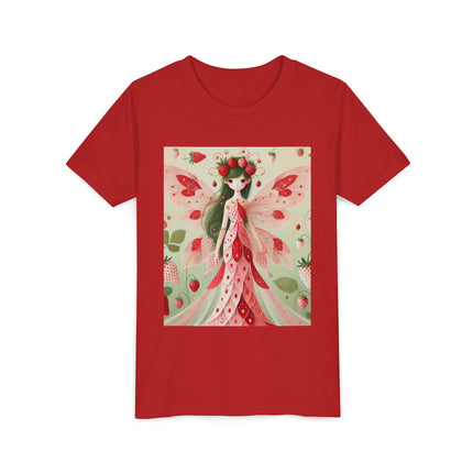 Strawberry Fairy Delight Youth Short Sleeve Tee