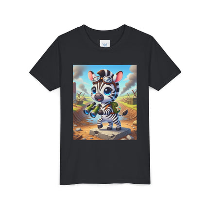 Zebra Lookout Youth Short Sleeve Tee