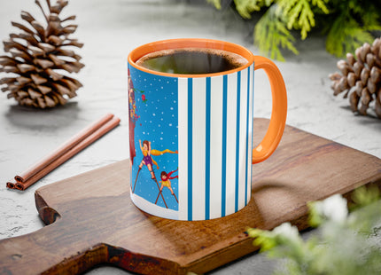 Snowfall & Couture Colorful Mugs (11oz, 15oz)