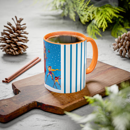 Snowfall & Couture Colorful Mugs (11oz, 15oz)
