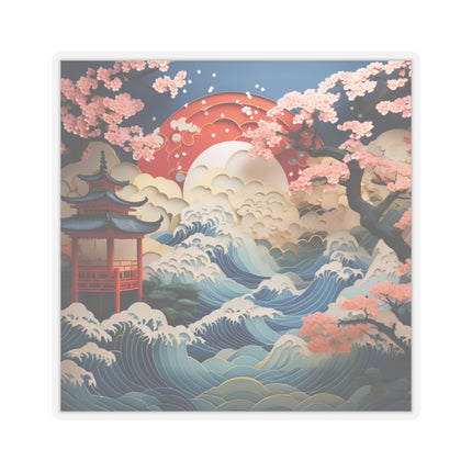 Twilight Serenity Kiss-Cut Stickers (4 Sizes)