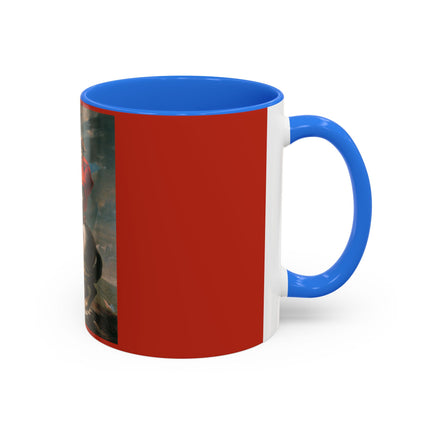 Napoleon Crossing the Alps by Jacques-Louis David Colorful Mugs (11oz, 15oz)