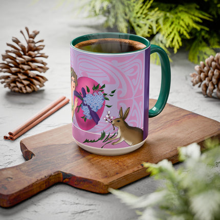 The Fairy’s Blossom Colorful Mugs (11oz, 15oz)