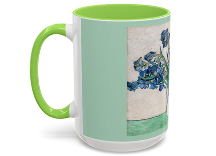 Irises by Vincent Van Gogh Colorful Mugs (11oz, 15oz)