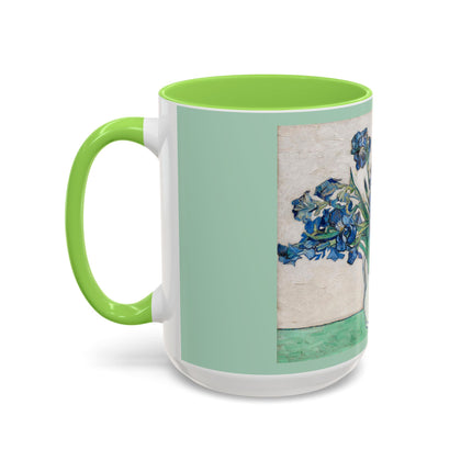 Irises by Vincent Van Gogh Colorful Mugs (11oz, 15oz)