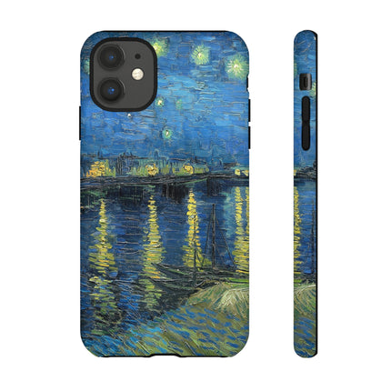 Starry Night Over the Rhone by Vincent Van Gogh Phone Cases