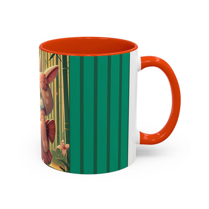 Geisha Kitten’s Easter Stroll Colorful Mugs (11oz, 15oz)
