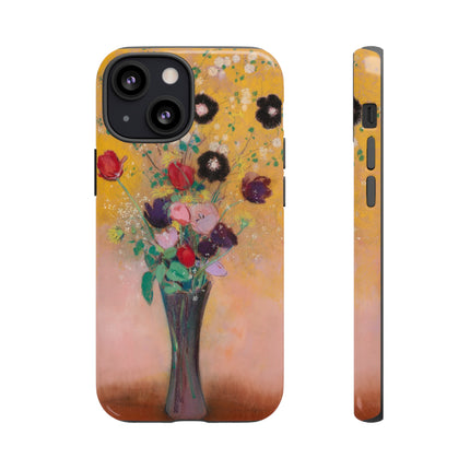 Vase of Flowers by Odilon Redon Phone Cases
