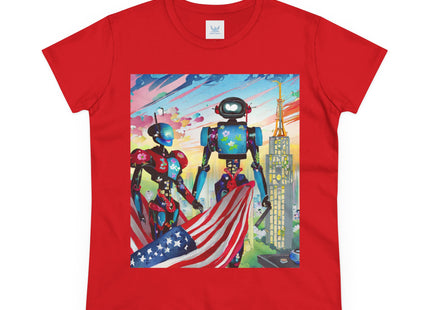 High Fashion Cyberpunk CIA Robots Cotton Tee