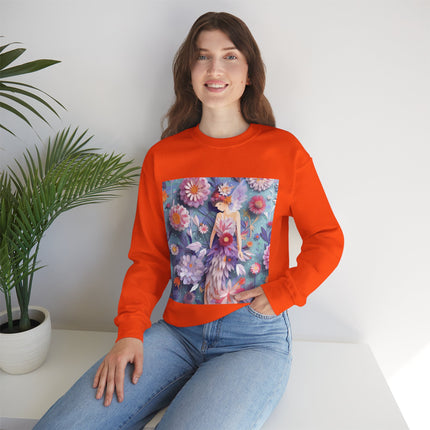 Aster Fairy Unisex Heavy Blend™ Crewneck Sweatshirt