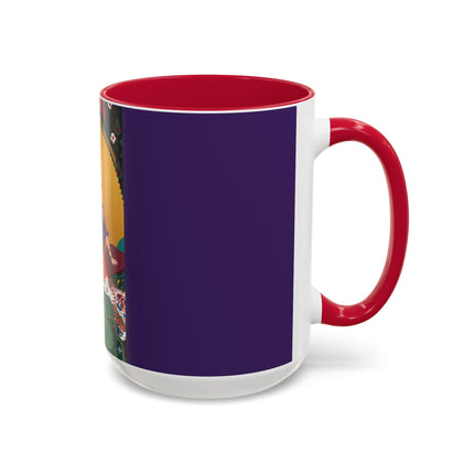 The Jewel Pavilion Colorful Mug (11oz, 15oz) – Royal Elegance, Peacock Beauty & Jewel-Toned Splendor