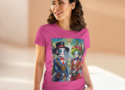 Cyber Punk Robots Cotton Tee