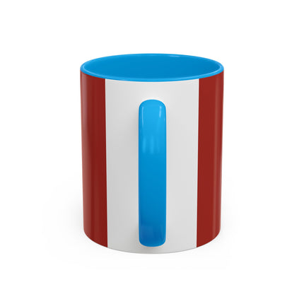❄️✨ The Winter Couture Promenade Colorful Mug – Art Deco Holiday Elegance