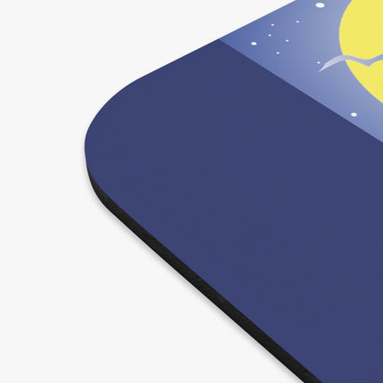 Embarking on a Moonlit Journey Mouse Pad, Rectangle
