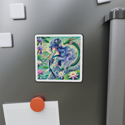 Fairy of the Koi Pond Die-Cut Magnets (5 Sizes)