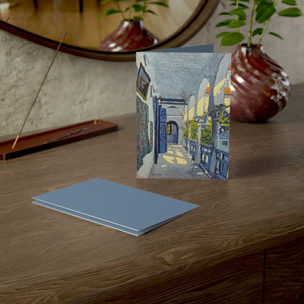 Gallery of a Moroccan Riad by George Gaudion Greeting Cards (1, 10, 30, and 50pcs)