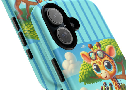 Giraffe Lookout Phone Cases