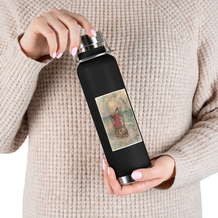 Rita Rides on the Dolphin by Warwick Goble Copper Vacuum Insulated Bottle, 22oz