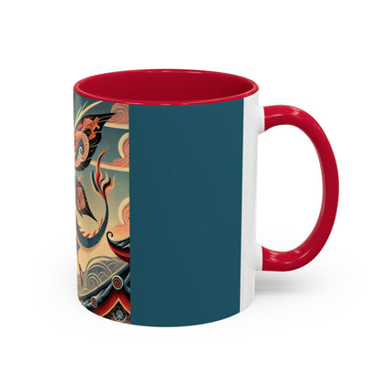 Dragon Fairy of the Temple Colorful Mugs (11oz, 15oz)