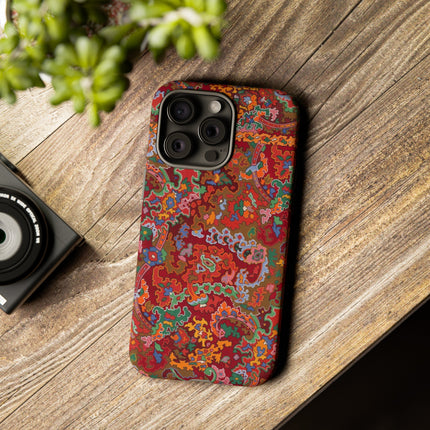 Antique Dutch Carpet Pattern Phone Cases