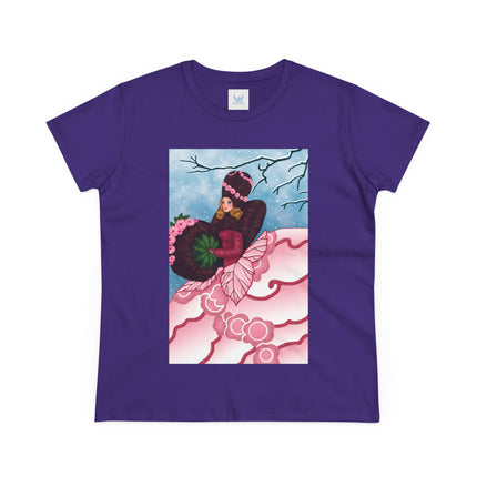 Winter Rose Empress Women's Midweight Cotton Tee