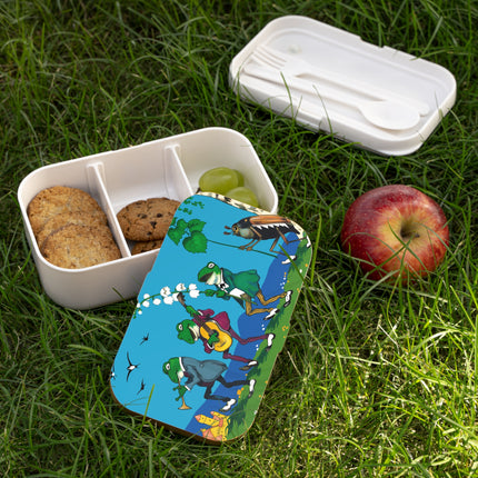 The Frog Band At The Castle Bento Lunch Box
