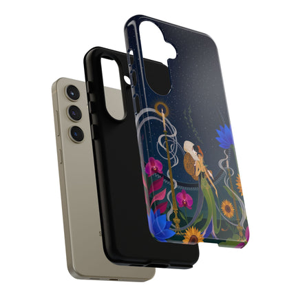 🌙🕯️ The Lady Of The Midnight Garden Phone Case – Art Deco Nocturne