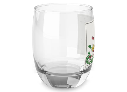 Butterflies and flower illustration by Morimoto Toko Whiskey Glass