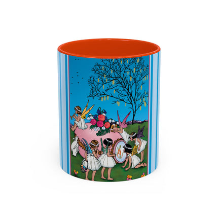 Enchanted Easter Gathering Colorful Mugs (11oz, 15oz)