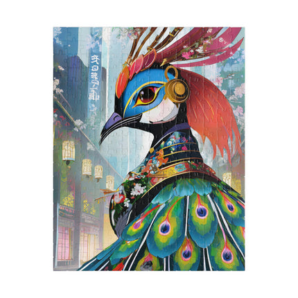 Techno Plumes Puzzle (110, 252, 520, 1014-piece)