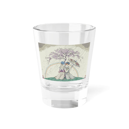 L’Arc-en-Ciel by George Barbier Shot Glass, 1.5oz