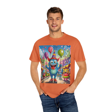 Monster Parade Madness Unisex Garment-Dyed T-shirt