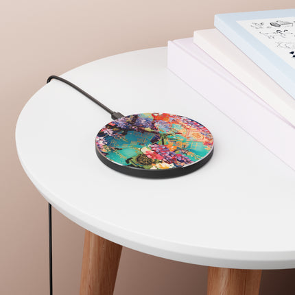 Golden Wisteria Symphony Wireless Charger
