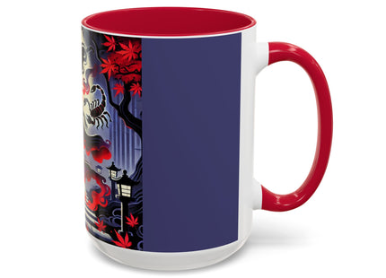 Halloween Sorceress Colorful Mugs (11oz, 15oz)