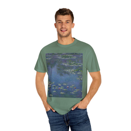 Water Lilies by Claude Monet Unisex Garment-Dyed T-shirt