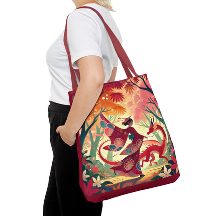 The Dragon Fairy’s Dance Tote Bag – Enchanted Grace & Spring Magic