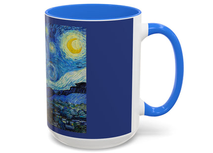 The Starry Night by Vincent Van Gogh Colorful Mugs (11oz, 15oz)